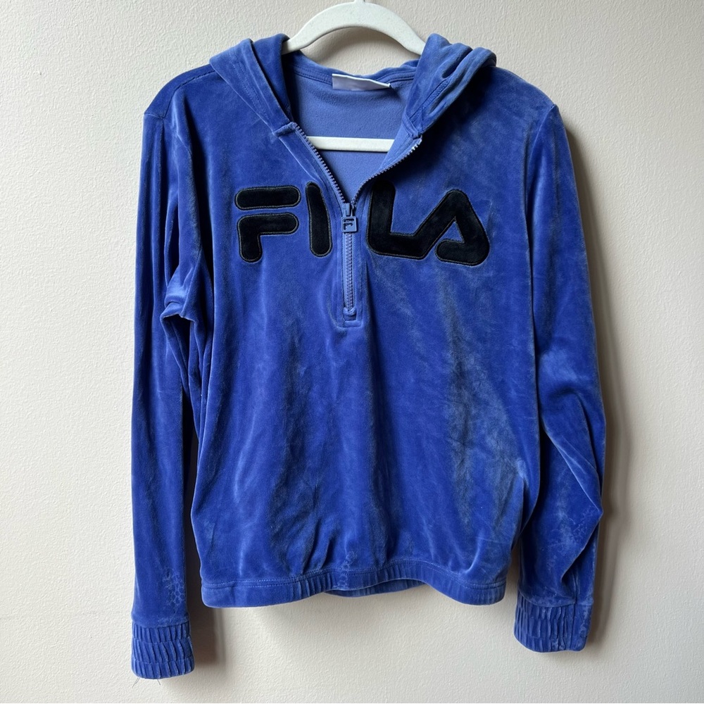 Velvet Fila hoodie